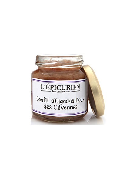 Tartinables Confit d'Oignons Doux des Cévennes 115g - L'Epicurien - Chai N°5