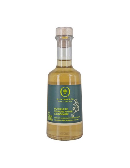 Condiment Douceur de Vinaigre au Miel & Gingembre 250 ml - Oliviers & Co - Chai N°5