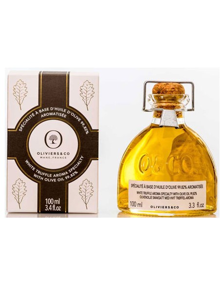 Huile d'Olive Aromatisée à la Truffe Blanche 100 ml - Oliviers & Co - Chai N°5