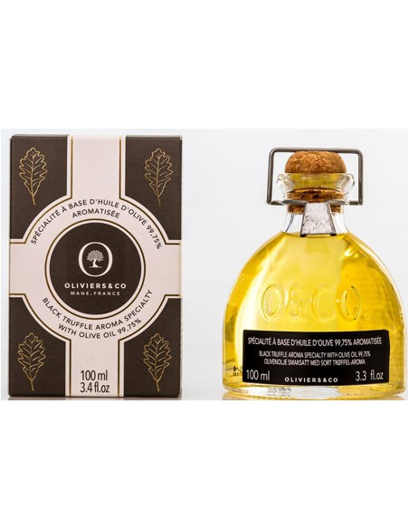 Huile d'Olive Aromatisée à la Truffe Noire 100 ml - Oliviers & Co - Chai N°5