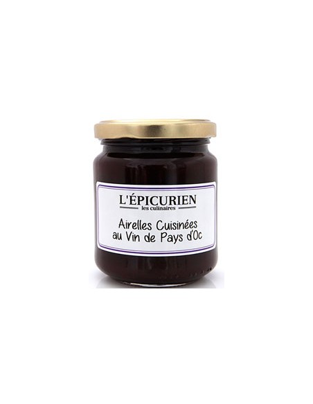 Tartinables Airelles Cuisinées au Vin du Pays d'Oc 240g - L'Epicurien - Chai N°5