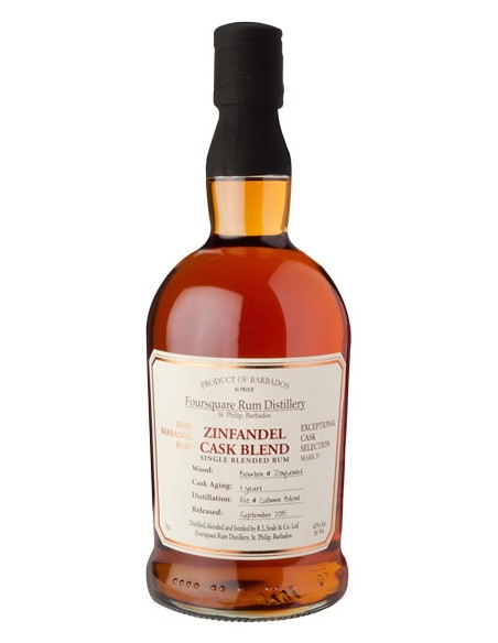 Rhum Zinfandel Cask Blend 11 ans - Foursquare - Chai N°5