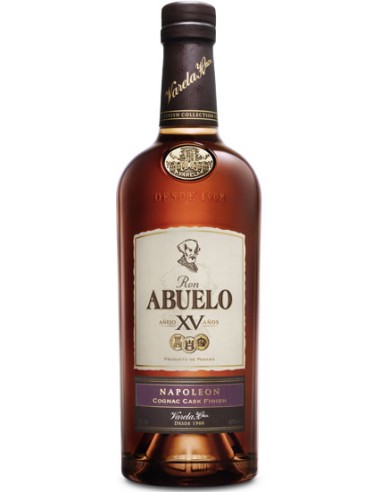 Rhum Abuelo Napoleon 15 ans Finition Fûts de Cognac - Chai N°5