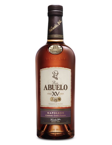 Rhum Abuelo Napoleon 15 ans Finition Fûts de Cognac - Chai N°5