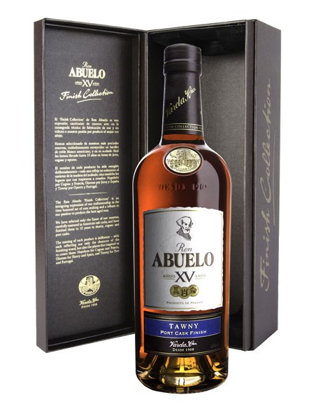 Rhum Abuelo Tawny 15 ans Finition Fûts de Porto - Chai N°5