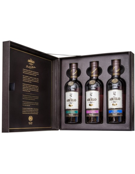 Rhum Coffret Abuelo Finish Collection Napoléon, Oloroso & Tawny - Chai N°5