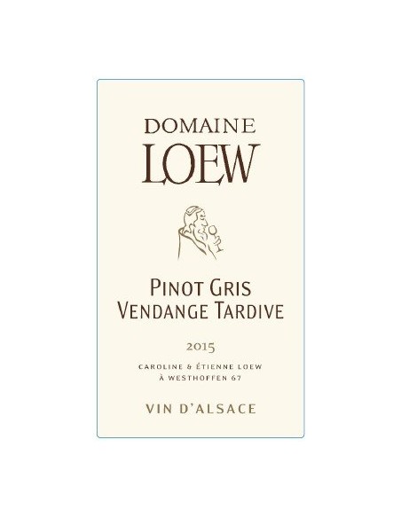 Vin Pinot Gris Vendange Tardive 2015 - Domaine Loew - Chai N°5