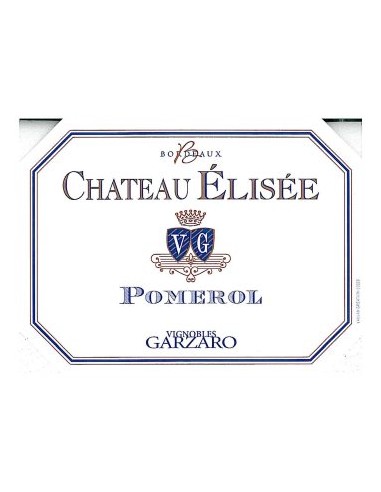 Château Elisée 2016 Pomerol - Vignobles GarzaroChâteau Elisée 2016 Pomerol - Vignobles Garzaro