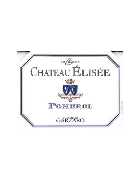 Château Elisée 2016 Pomerol - Vignobles GarzaroChâteau Elisée 2016 Pomerol - Vignobles Garzaro