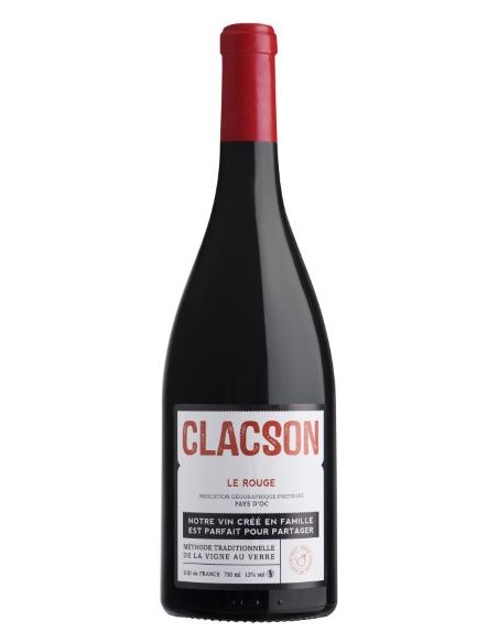 Vin Clacson Rouge Pays d'Oc - Chai N°5