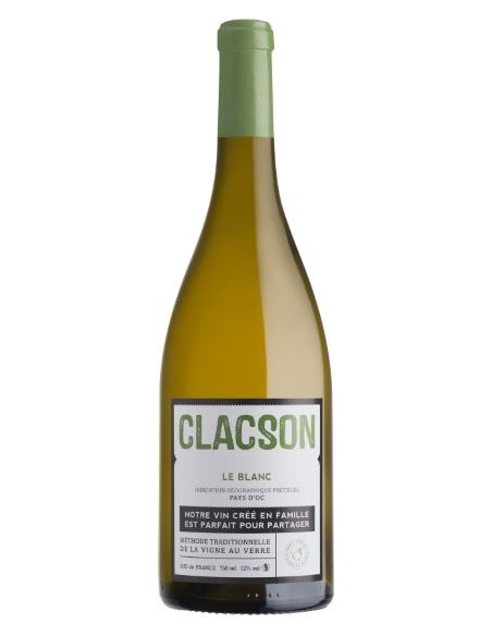 Vin Clacson Blanc Pays d'Oc - Chai N°5