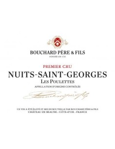 Vin Nuits-Saint-Georges Les Poulettes - Bouchard Père & Fils - Chai N°5 2