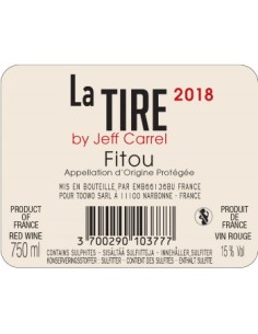 Vin La Tire - Jeff Carrel - Chai N°5