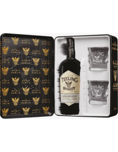 Whisky Teeling Small Batch  Coffret + 2 Verres - Chai N°5