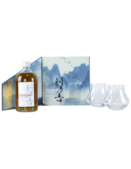 Whisky Tokinoka White + 2 Verres en Coffret - Chai N°5