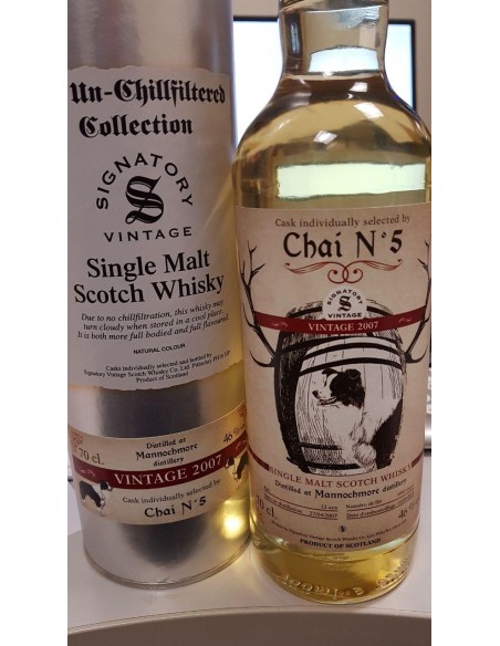 Whisky Mannochmore 2007 - Chai N°5