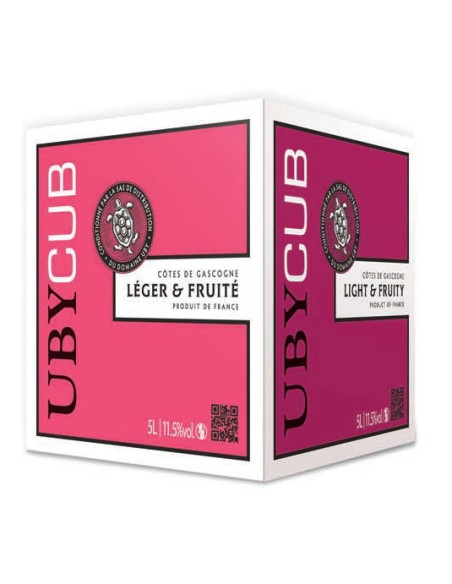 Vin Bib UBYCUB Rouge 5 L - Domaine Uby - Chai N°5