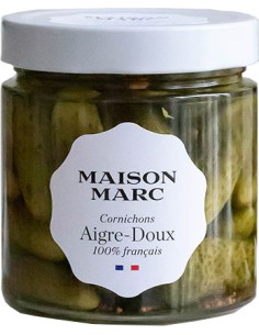 Cornichons Aigre-Doux 250g - Maison Marc - Chai N°5