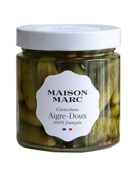 Cornichons Aigre-Doux 250g - Maison Marc - Chai N°5