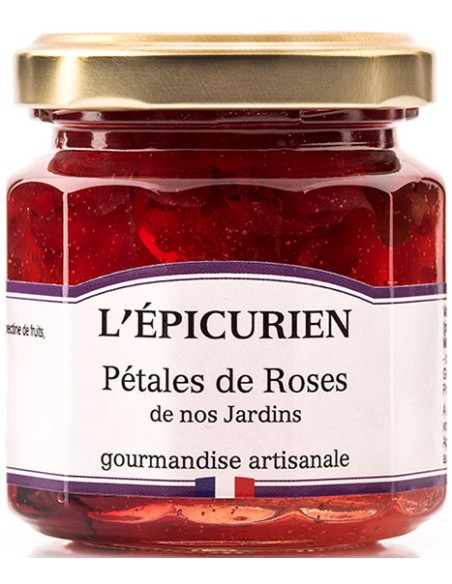 Confit de Pétales de Rose 330 g - L'Epicurien - Chai N°5