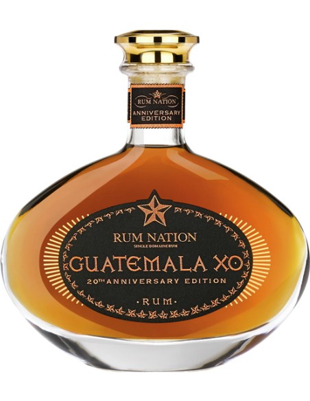 Rum Nation Guatemala XO Anniversary Decanter