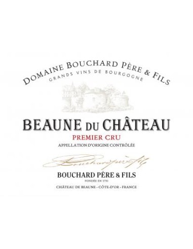 Vin Beaune du Château Blanc Premier Cru 2015 - Magnum - Bouchard Père & Fils - Chai N°5