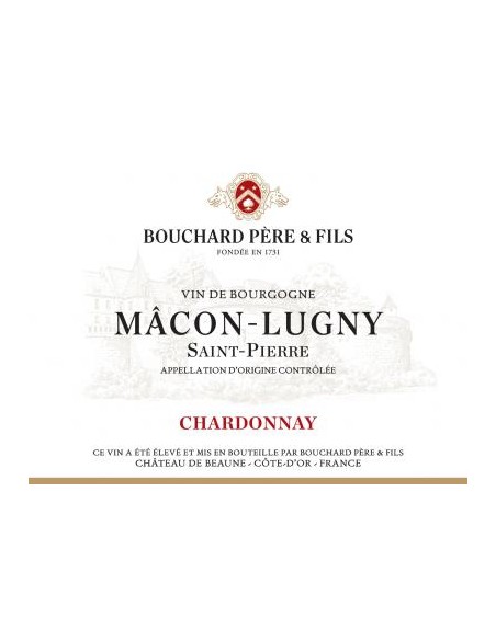 Vin Mâcon-Lugny Saint-Pierre 2019 en Magnum - Magnum - Bouchard Père & Fils - Chai N°5
