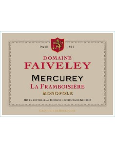 Vin Mercurey La Framboisière - Domaine Faiveley - Chai N°5