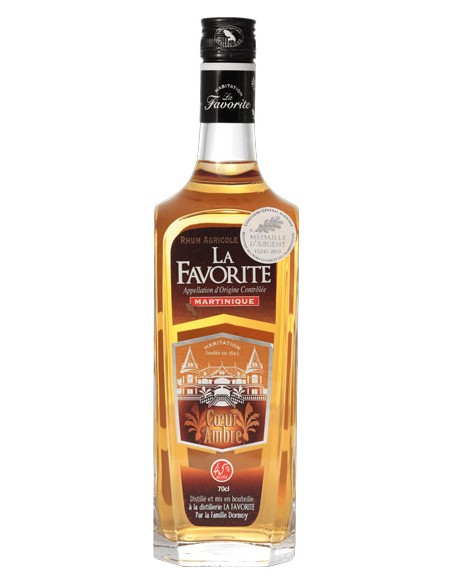 Rhum La Favorite Coeur d'Ambre - Distillerie La Favorite - Chai N°5