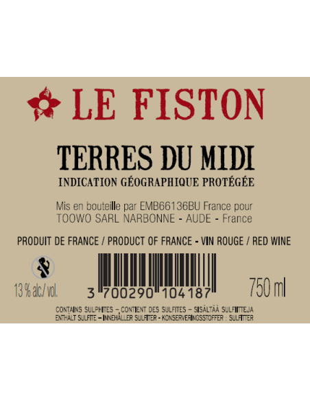 Vin Le Fiston 2020 - Jeff Carrel - Chai N°5