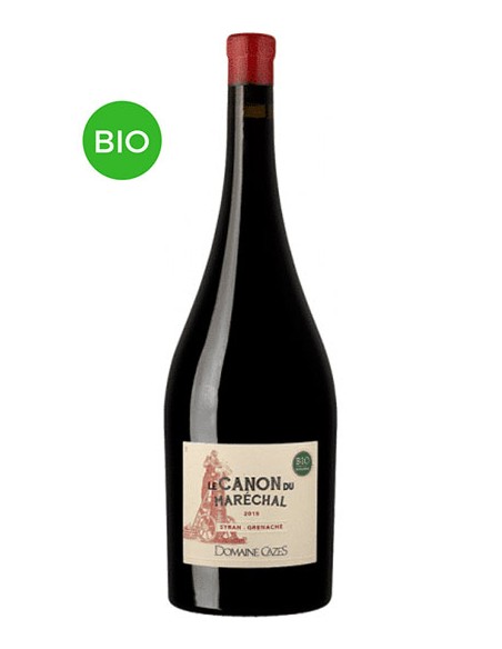 Vin Le Canon du Maréchal Rouge 2019 en Magnum - Cazes - Chai N°5