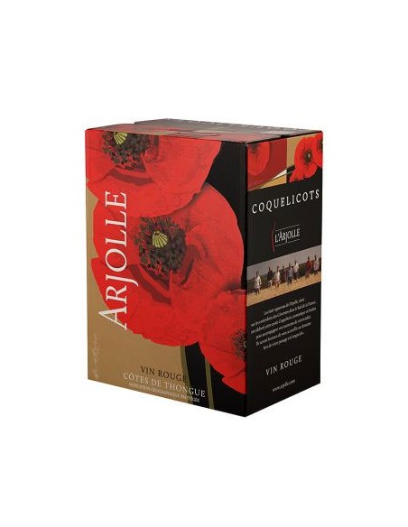 Vin Cubi Coquelicots Rouge 5 L - Chai N°5