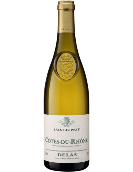 Vin Côtes du Rhône Blanc Saint-Esprit 2018 - Delas - Chai N°5