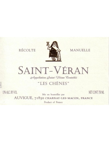 Vin Saint-Véran Les Chênes en Magnum - Domaine Auvigue - Chai N°5