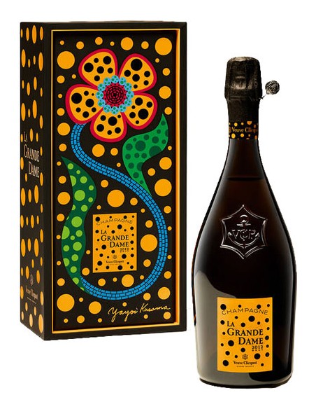 Champagne Veuve Clicquot La Grande Dame 2012 Yayoi Kusama - Chai N°5