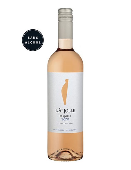 Vin Sans Alcool Equilibre Zéro Rosé 2020 - Domaine de l'Arjolle - Chai N°5