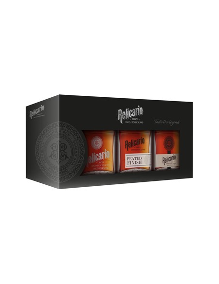 Rhum Coffret Relicario 3 x 20 cl - Chai N°5