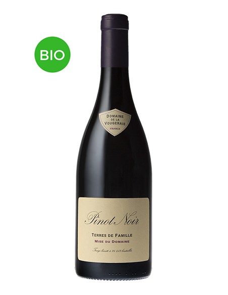 Vin Bio Pinot Noir Terres de Famille - Domaine de La Vougeraie - Chai N°5