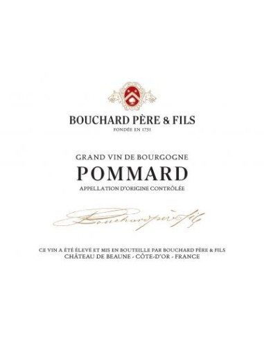 Vin Pommard - Bouchard Père et Fils - Chai N°5