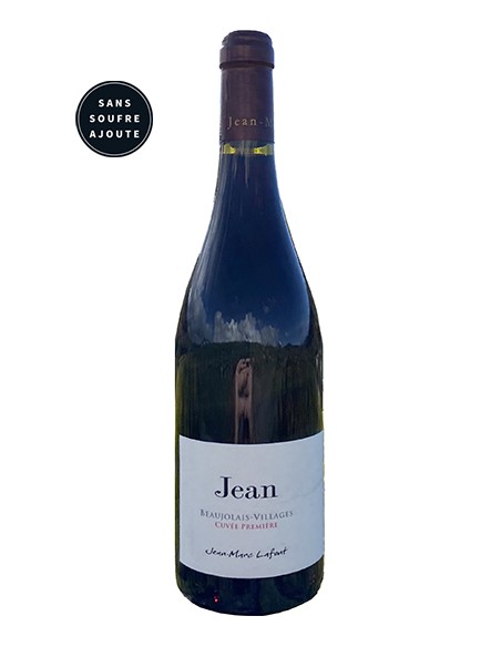 Vin Cuvée Jean Sans Soufre - Domaine de Bel Air - Chai N°5