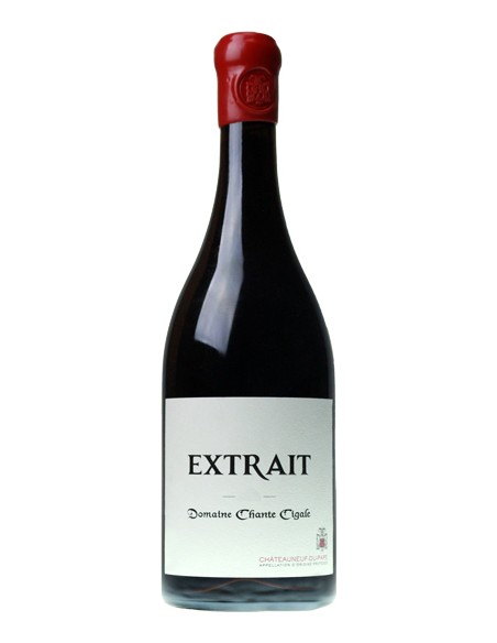 Vin Châteauneuf-du-Pape Extrait Rouge 2018 - Domaine Chante Cigale - Chai N°5