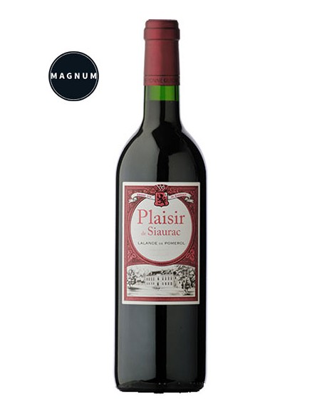 Vin Plaisir de Siaurac 2019 Lalande de Pomerol en Magnum - Chai N°5