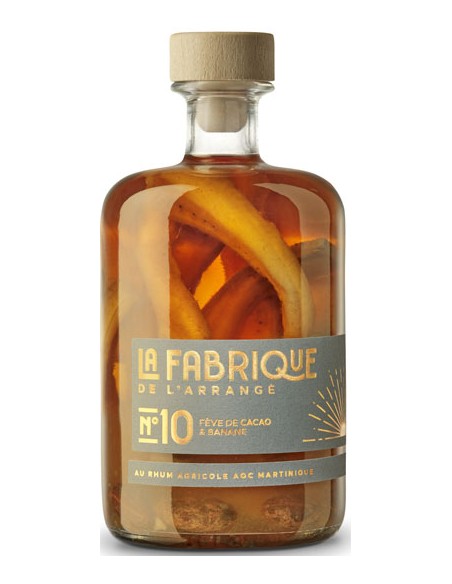 Rhum Arrangé N°10 : Fève de Cacao et Banane - Chai N°5