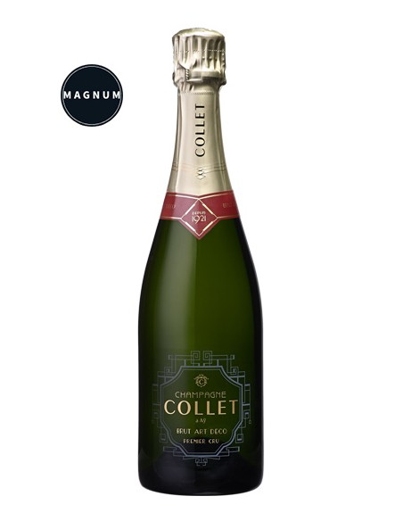 Champagne Collet Brut Art Déco 1er Cru Magnum - Chai N°5