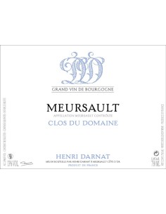 Meursault Clos du Domaine 2015 - 37.5 cl  - Henri Darnat 2