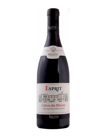 Vin Esprit de Barville Rouge 2019 - Brotte - Chai N°5