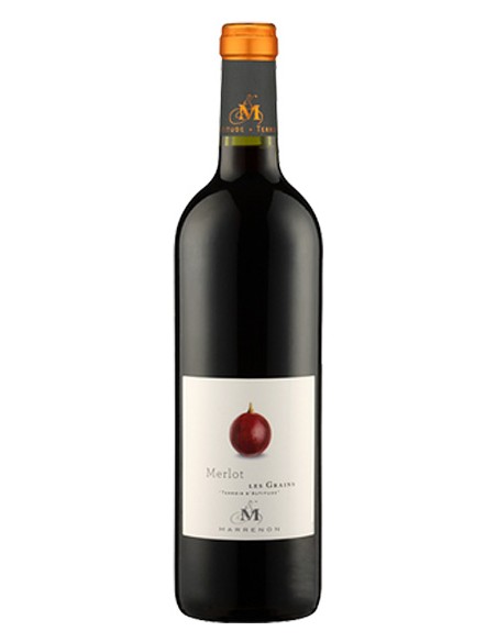 Vin Les Grains Merlot - Marrenon - Chai N°5