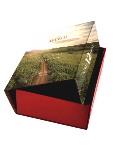 Rhum Coffret Abuelo 12 ans + 2 Verres - Chai N°5