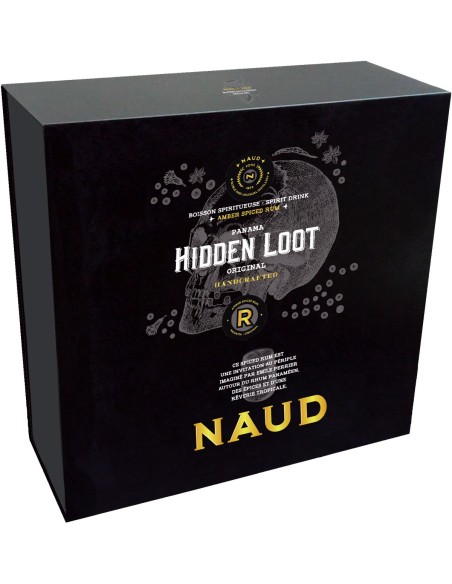 Boisson Spiritueuse Coffret Hidden Loot Spiced + 2 Verres - Chai N°5