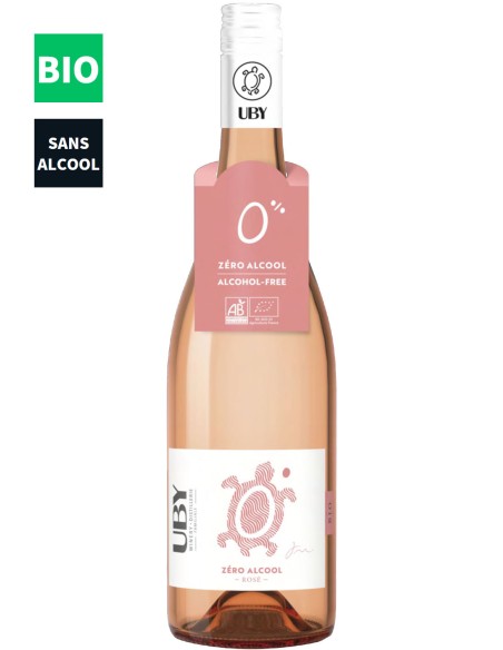 Boisson Bio Uby Rosé Zéro Alcool - Chai N°5